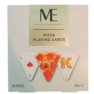Pizza Playing Cards Modern Expressions Standard Deck New